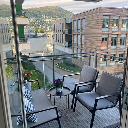 Modern Apartment - Amazing Terrace And Fjord View, Close To City Center 베르겐 외부 사진