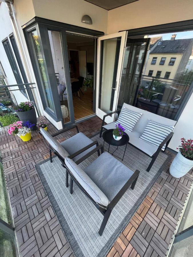 Modern Apartment - Amazing Terrace And Fjord View, Close To City Center 베르겐 외부 사진