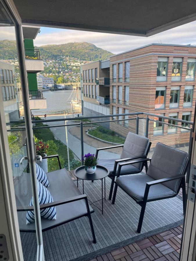 Modern Apartment - Amazing Terrace And Fjord View, Close To City Center 베르겐 외부 사진